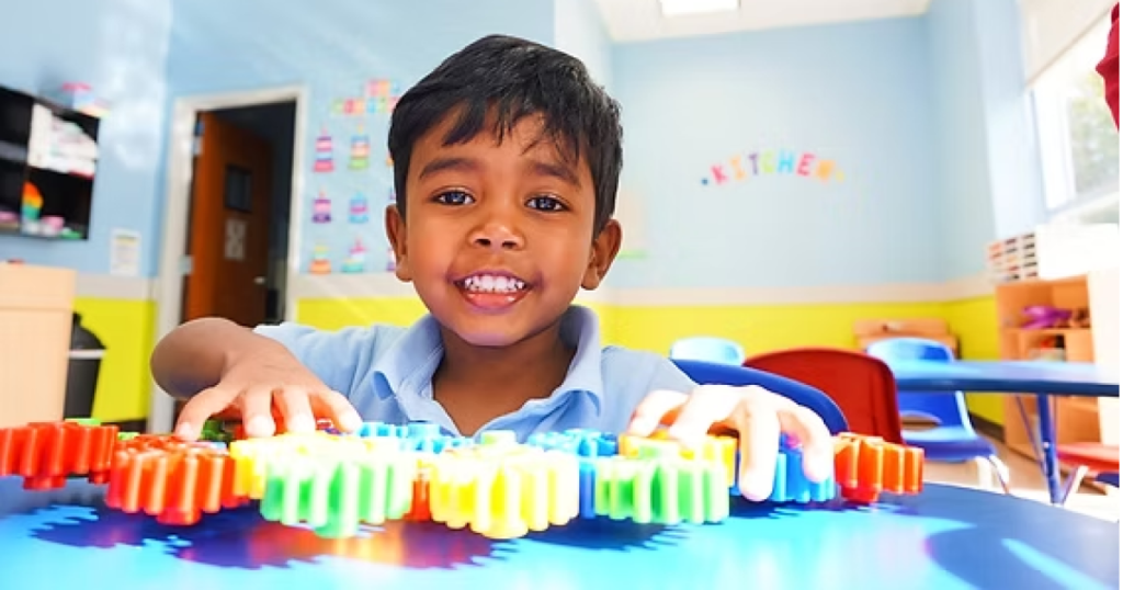 Play based learning activities supporting cognitive development at Ayana International School