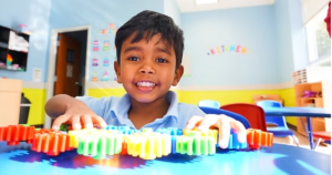 Play based learning activities supporting cognitive development at Ayana International School