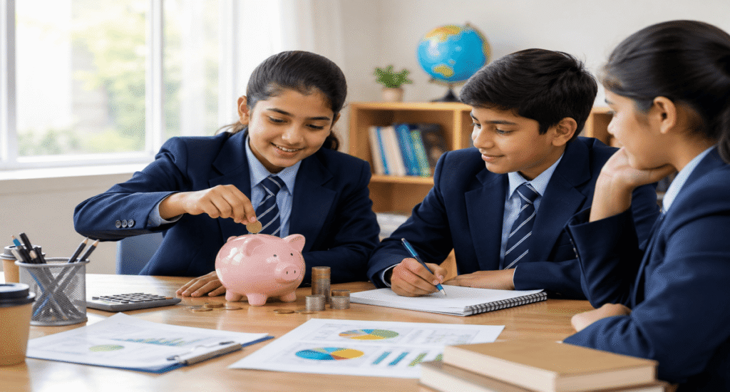 Financial literacy education for school students at Ayana International School