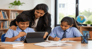 Students engaged in personalized learning at Ayana International School Bangalore
