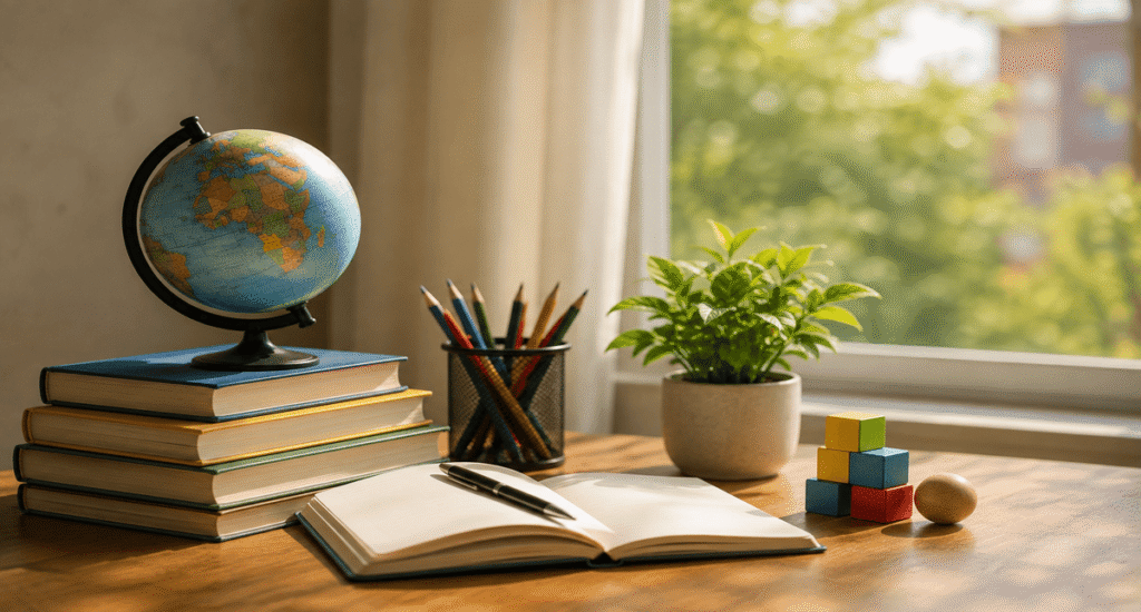 Holistic education learning environment at an international school